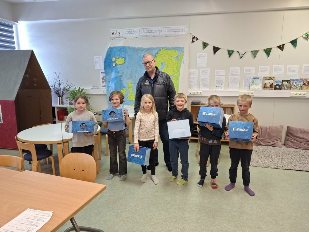 Reiðhjólahjálmar frá Kiwanis