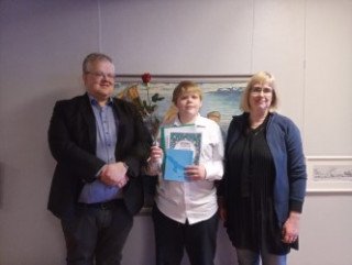 Öxarfjarðarskóli og Stóra upplestrarkeppnin 2020 í­ gær 6. mars