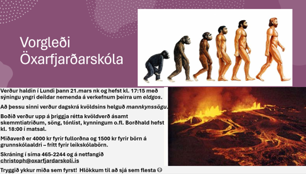 Vorgleði Öxarfjarðarskóla