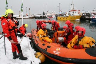 Samstarf Björgunarsveitarinnar Núpa og Öxarfjarðarskóla