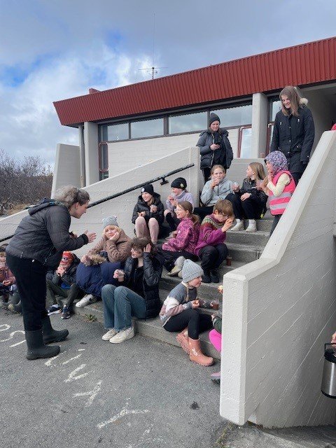 Skemmtilegur samstarfsdagur skólanna