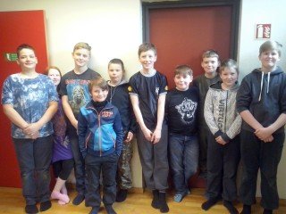 Ánægjuleg heimsókn og ánægður hópur