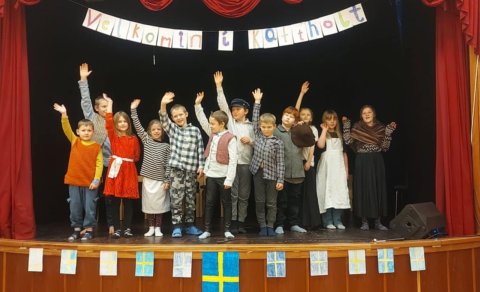 Frábær árshátíð Öxarfjarðarskóla