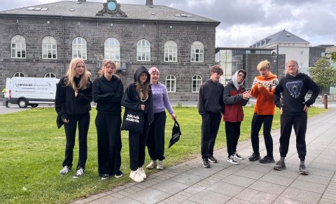 Skólaferðalag unglingadeildar