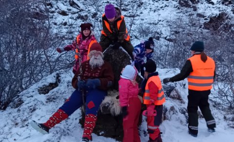 Skólaferðalag í Mývatnssveit