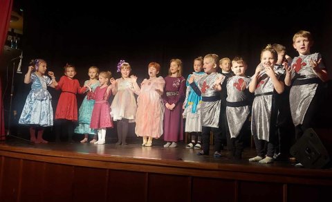 Vel heppnuð árshátíð Öxarfjarðarskóla