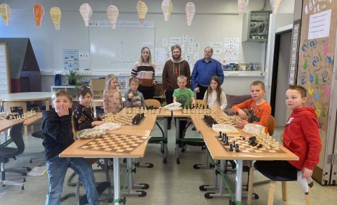 Góð gjöf frá skákfélaginu Goðanum