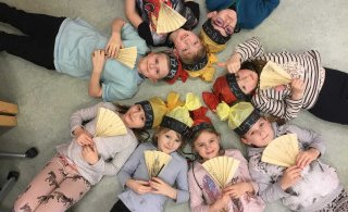 Yngsta stig Öxarfjarðarskóla og kí­nversk menning