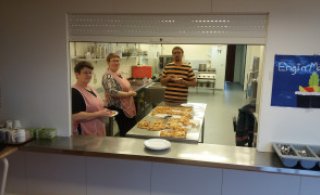 Matgæðingarnir, Hulda, Guðný og Christoph